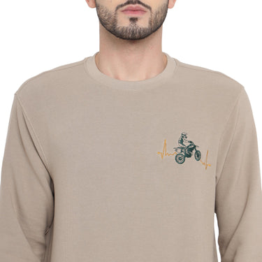 Red Chief Fawn Sweatshirt for Men 8310218 G0016