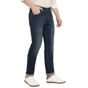 Red Chief Navy Jeans for Men 8560442 156