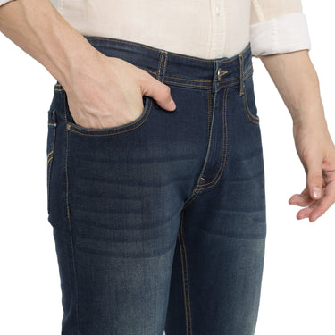 Red Chief Navy Jeans for Men 8560442 156