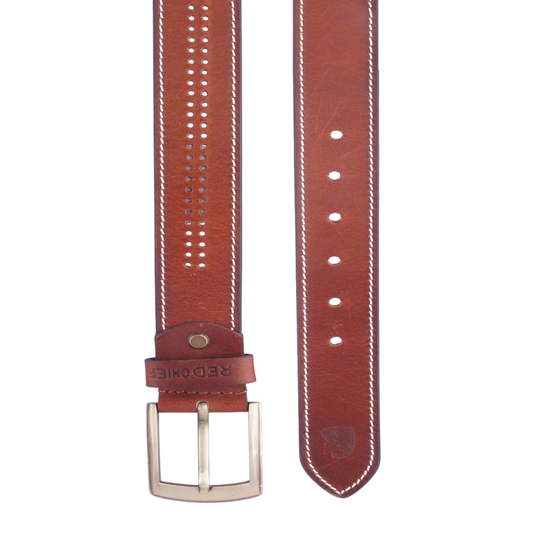 Red Chief Tan Belt for Men A80303 006