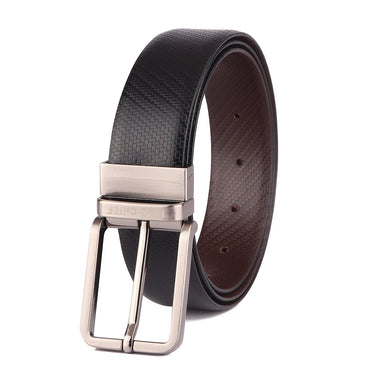 Red Chief Black/Brown Belt for Men A80350 117