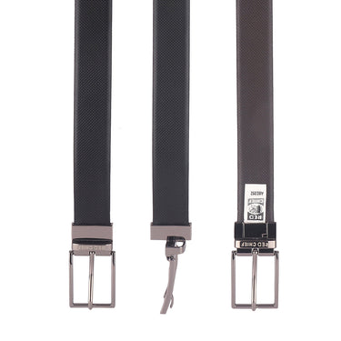 Red Chief Black/Brown Belt for Men A80352 117