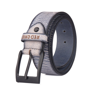 Red Chief Blue Belt for Men A80380 002