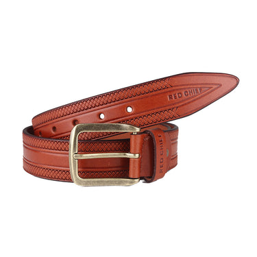 Red Chief Tan Belt for Men A80395 006