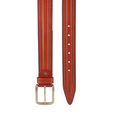Red Chief Tan Belt for Men A80395 006