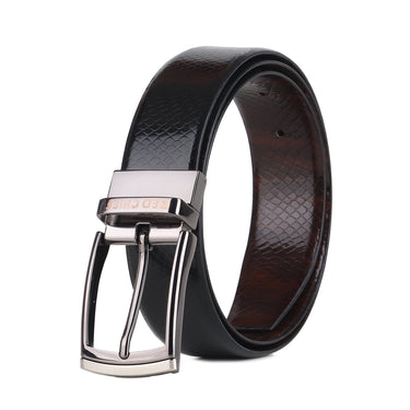 Red Chief Black/Brown Belt for Men A80410 117