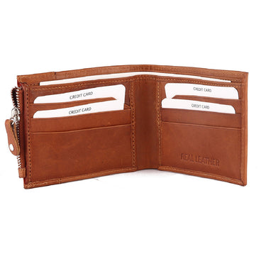Red Chief Tan Wallet for Men A90115 006