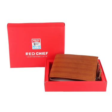 Red Chief Tan Wallet for Men A90115 006