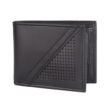 Red Chief Black Wallet for Men A90141 001