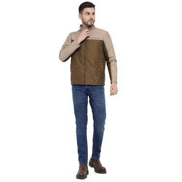 Red Chief Brown/Beige Jacket for Men O8310058 073