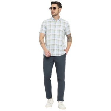 Red Chief Navy Trouser for Men OT8560059 156