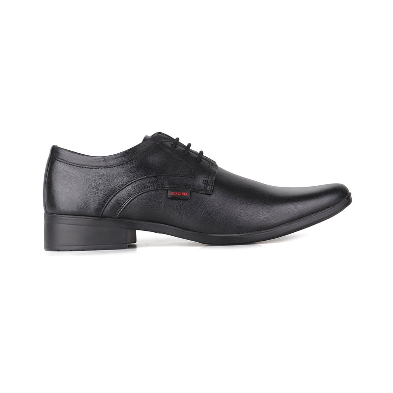 Red Chief Black Formal Shoes for Men RC3496 001