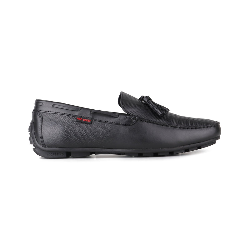Red Chief Black Formal Shoes for Men RC3617 001
