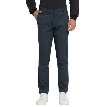Red Chief Navy Trouser for Men T8560160 156