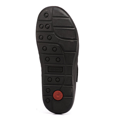 Red Chief Black Sandal for Men RC1086 001