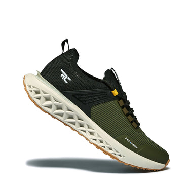 Red Chief Sports Black-Olive Walking Shoes for Men  W7014 F022