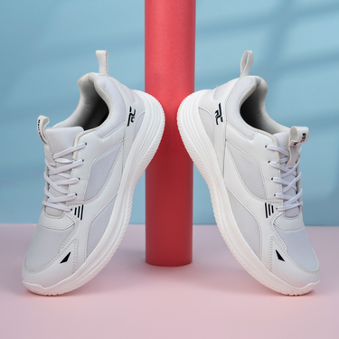 Red Chief Sports White Walking Shoes for Men  W7011 057