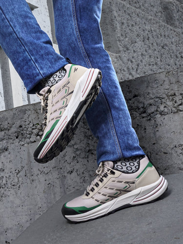 Red Chief Sports Travosole White-Green Hiker Shoes For Men H20040 F043