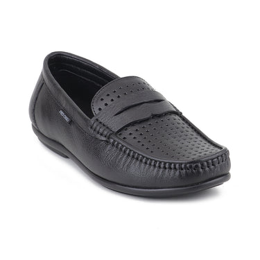 Red Chief Black Formal Loafer Shoes for Men RC4040 001