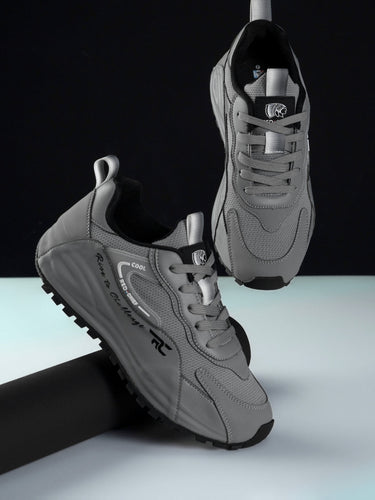 Red Chief Sports Dark Gray Casual Sneakers shoes For Man  C6005 F031