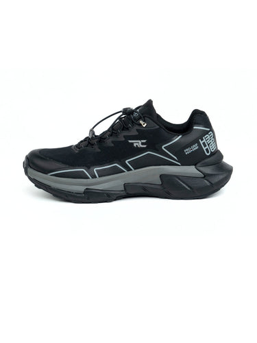 Red Chief Sports Black-Gray Running Shoes For Men R1701 F020