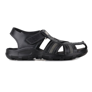 Red Chief Black Sandal for Men RC0317 045