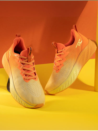 Red Chief Sports Orange-Yellow Running Shoes For Men R1712 F044