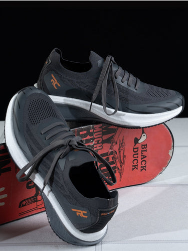 Red Chief Sports Dark Gray Running Shoes For Men R1723 F031