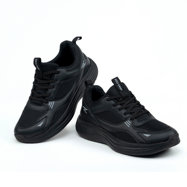 Red Chief Sports Black Walking Shoes for Men  W7011 001