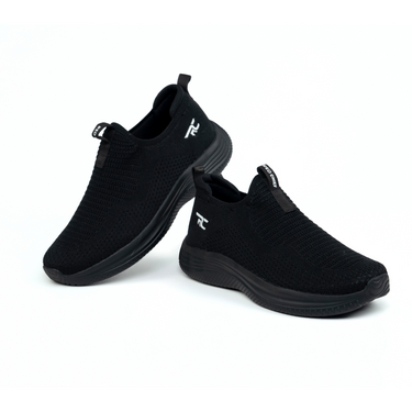 Red Chief Sports Black Walking Shoes for Men W7016 001