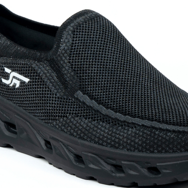 Red Chief Sports Black Walking Shoes for Men  W7017 001