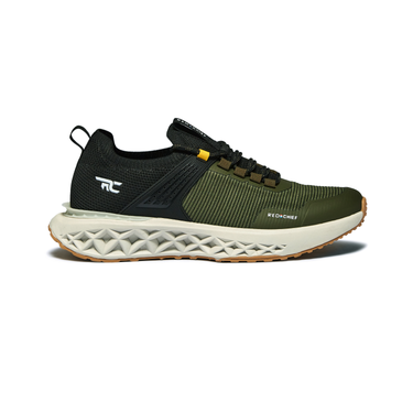 Red Chief Sports Black-Olive Walking Shoes for Men  W7014 F022