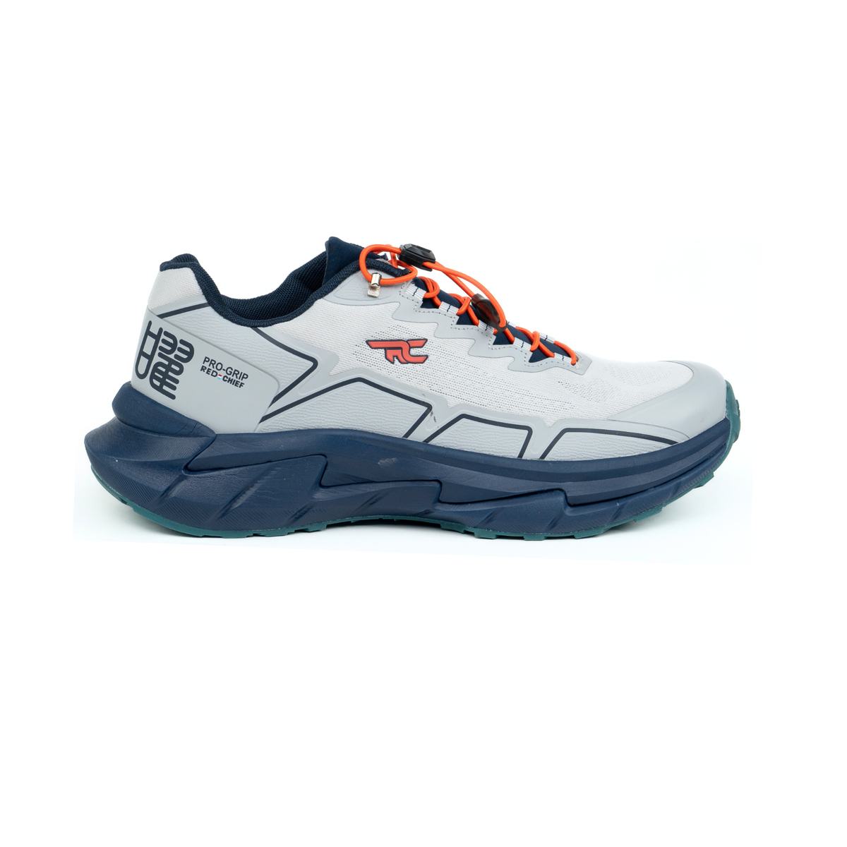 Buy Red Chief Sports Gray/Blue Running Shoes For Men R1701 CC58 With ...