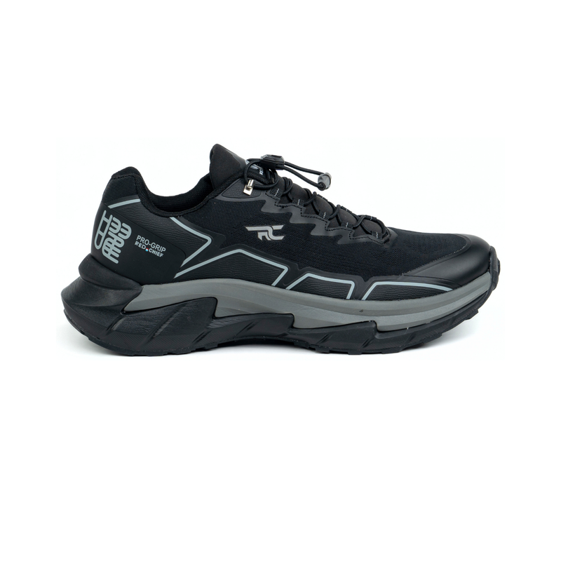 Red Chief Sports Black-Gray Running Shoes For Men R1701 F020