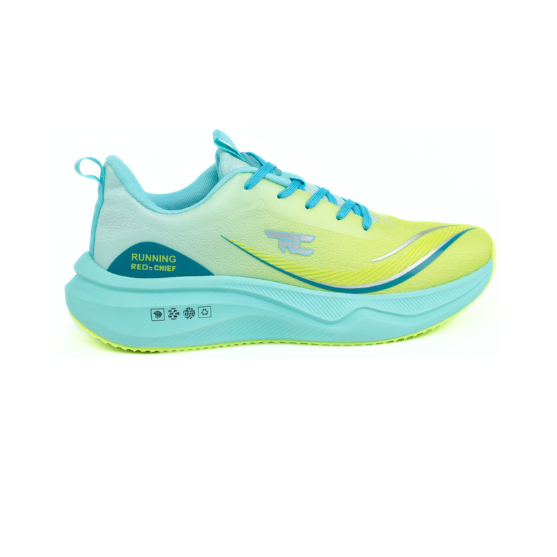 Red Chief Sports Green-Blue Running Shoes For Men R1703 F050