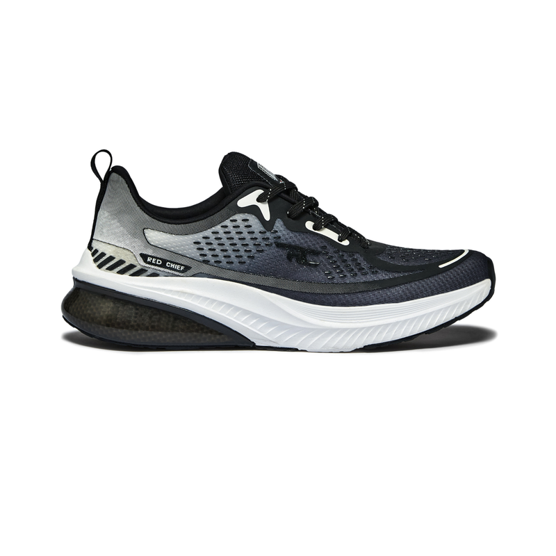 Red Chief Sports Black-White Running Shoes For Men R1704 F025