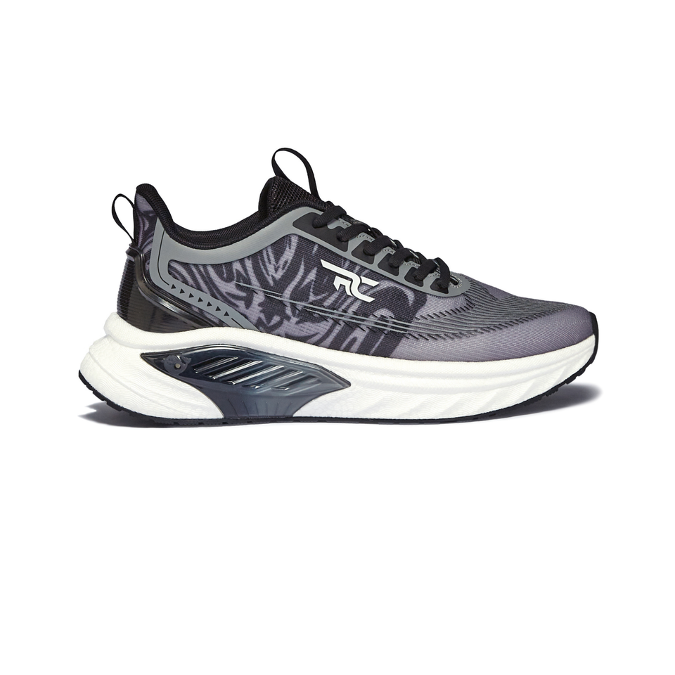 Buy Red Chief Sports Black-Gray Running Shoes For Men R1708 F019 With ...