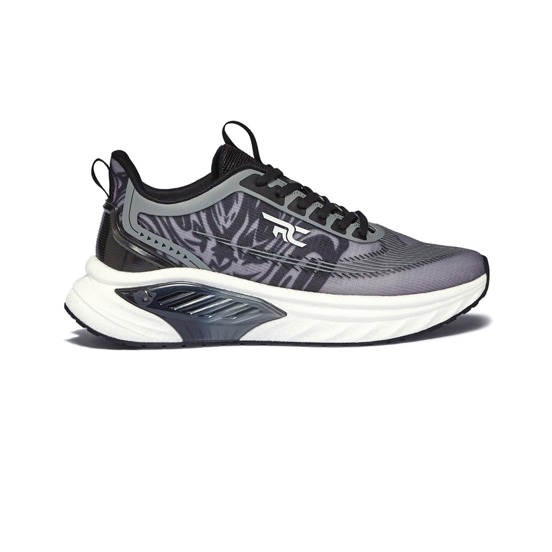 Red Chief Sports Black-Gray Running Shoes For Men R1708 F019