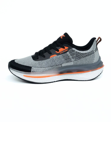Red Chief Sports Black-Gray Running Shoes For Men R1722 F019