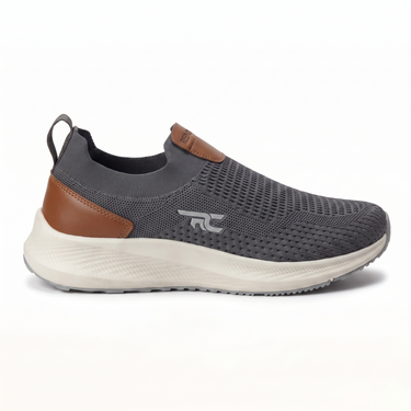 Red Chief Sports Dark Grey Color Low Ankle with Slip-On Walking Shoes for Men |W7038 F031