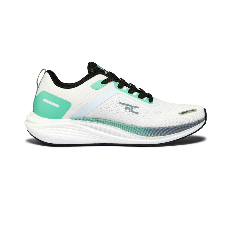 Red Chief Sports White-Green Running Shoes For Men R1710 F055A