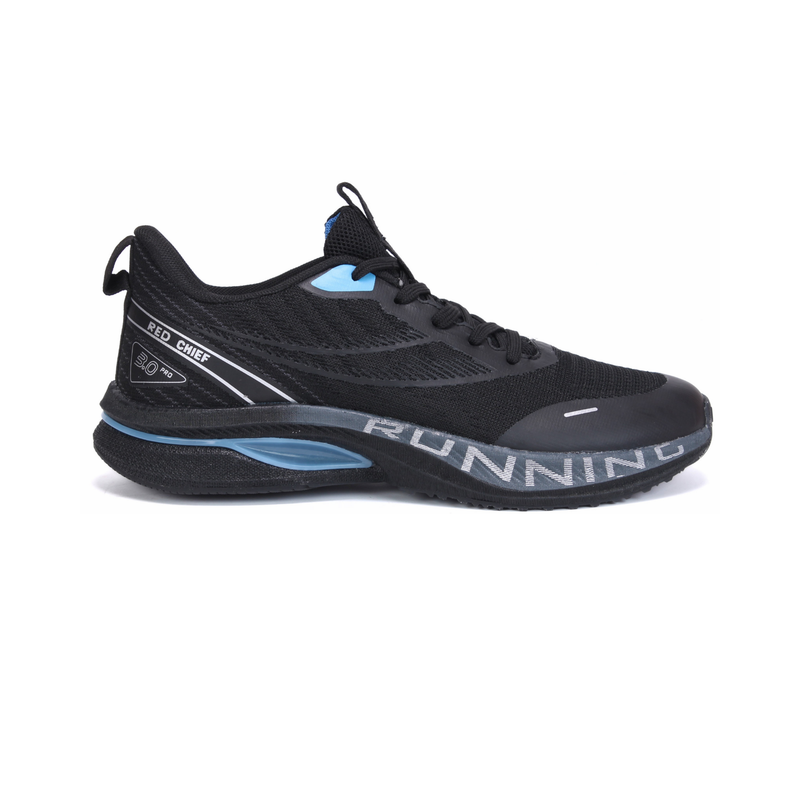 Red Chief Sports Black Running Shoes For Men R1716 001