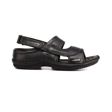 Red Chief Black Sandal for Men RC247N 001