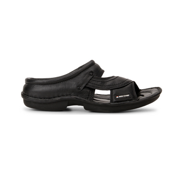 Red Chief Black Slipper for Men RCA-248 001
