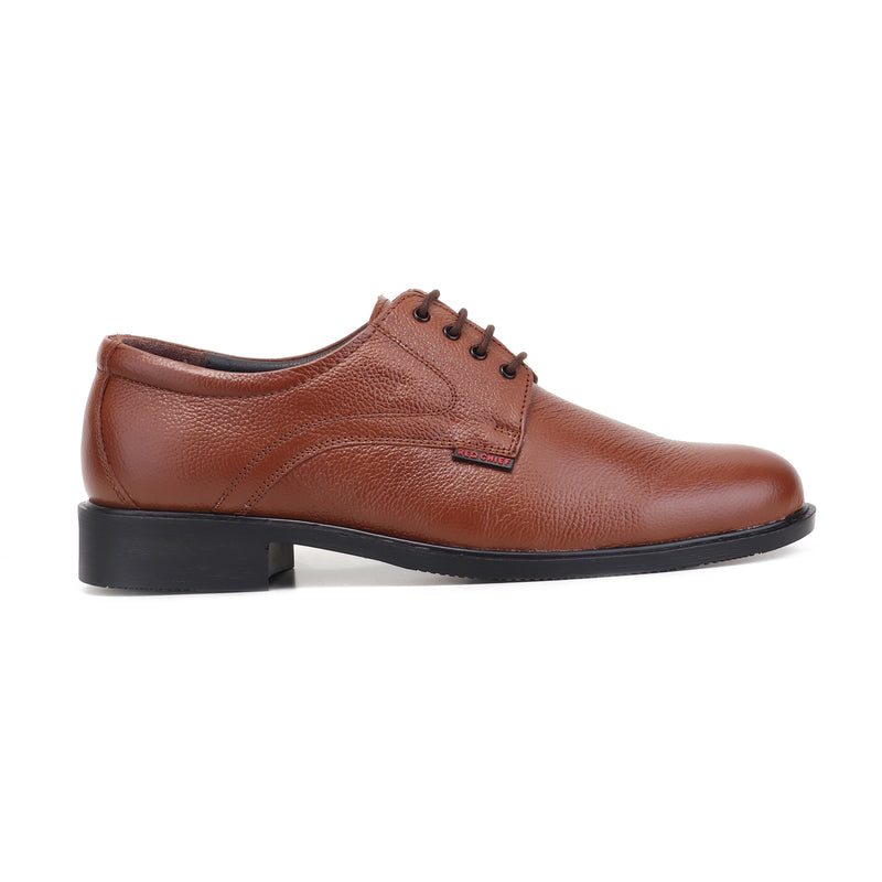 RED CHIEF Tan Leather Formal Shoes for Men RC3501 006
