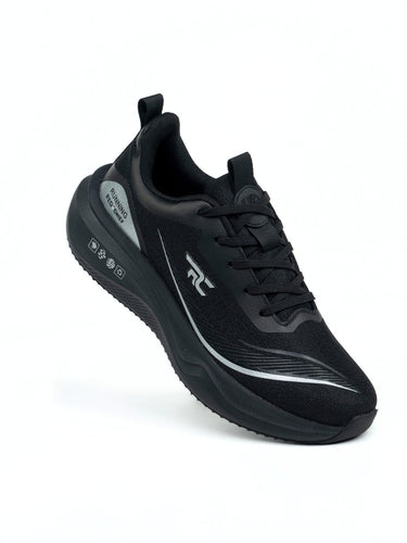 Red Chief Sports Black Running Shoes For Men R1703 001