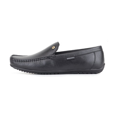 Red Chief Black Formal Loafer Shoes for Men RC4036 001