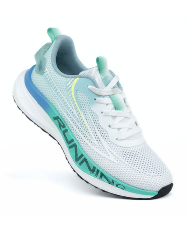 Red Chief Sports Green-White Running Shoes For Men R1725 F042A