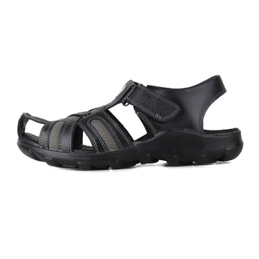 Red Chief Black Sandal for Men RC0317 045