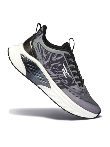 Red Chief Sports Black-Gray Running Shoes For Men R1708 F019